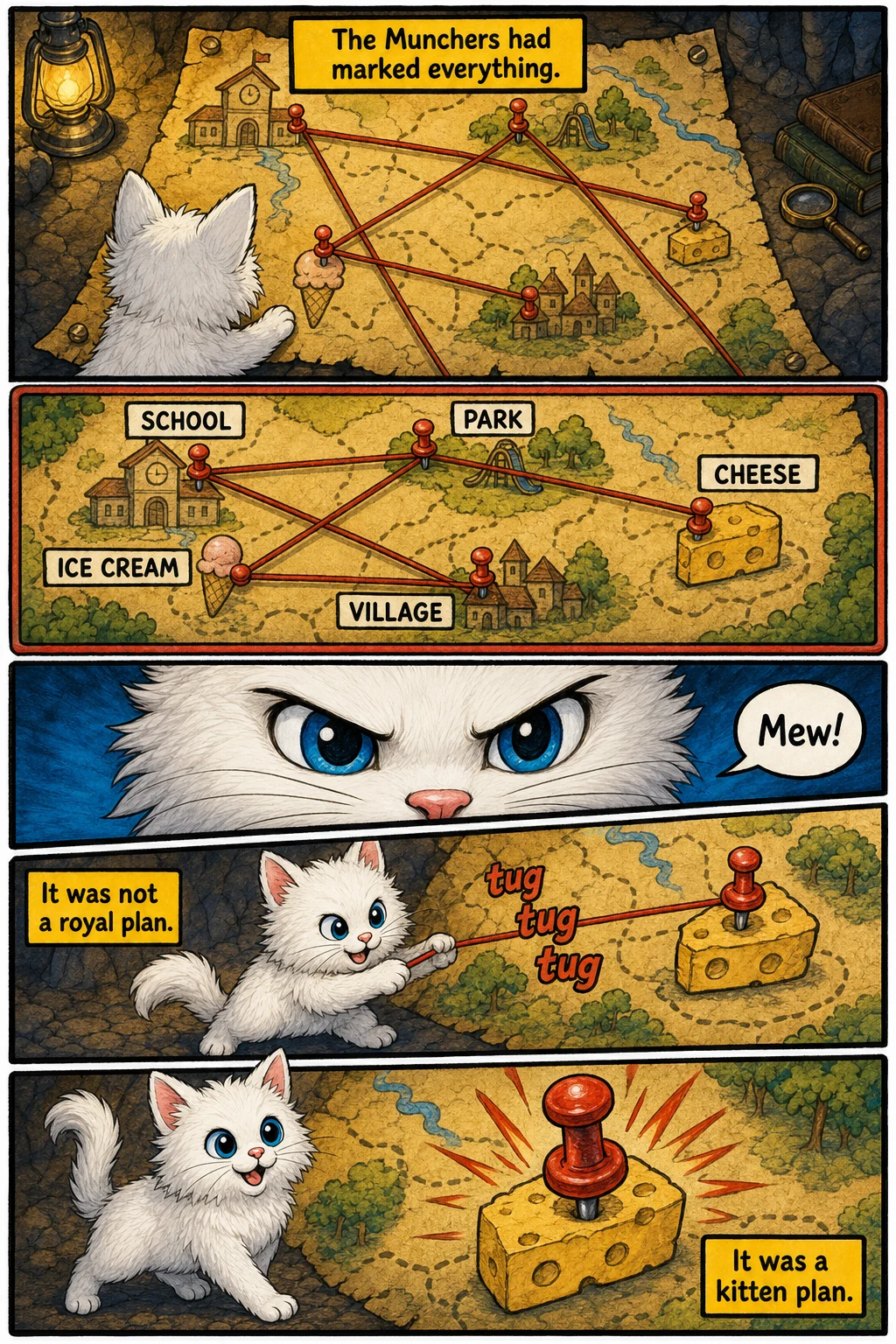 The Lost Kittn page 11: The Bad Map.