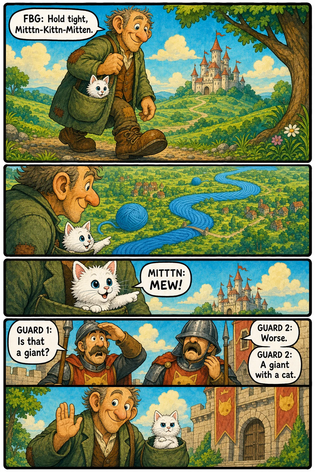 The Lost Kittn page 13: To the Palace.