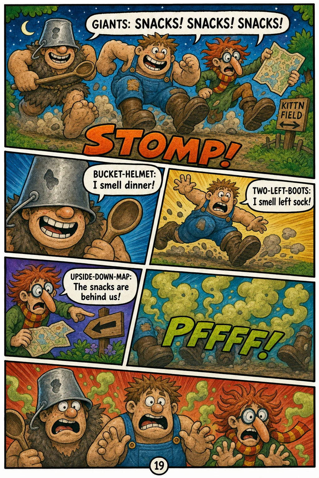 The Lost Kittn page 19: Snacks! Snacks! Snacks!.