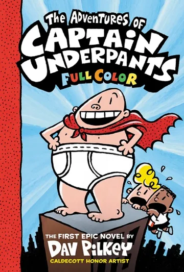 The Adventures of Captain Underpants cover